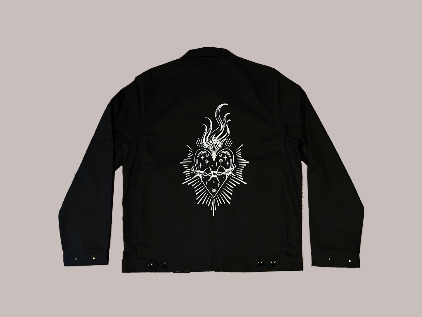 Embellished 'Sacred Heart' Eisenhower Jacket