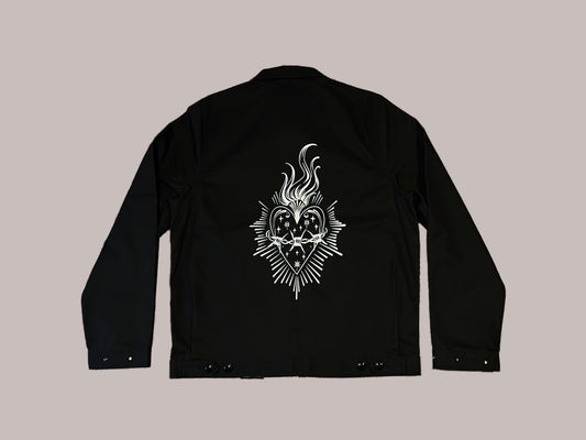 Embellished 'Sacred Heart' Eisenhower Jacket